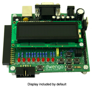 Overview Dwengo board